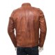 Mens Stunning Four Zipped Pockets Real Leather Biker Jacket Mens Stunning Four Zipped Pockets Real Leather Biker Jacket