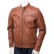Mens Stunning Four Zipped Pockets Real Leather Biker Jacket Mens Stunning Four Zipped Pockets Real Leather Biker Jacket
