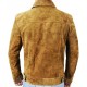 Mens Suede Leather Trucker Jacket - Classic Motorcycle Western Goat Leather Coat Mens Suede Leather Trucker Jacket - Classic Motorcycle Western Goat Leather Coat