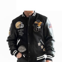 Mens Top Gun Bears Varsity Jacket