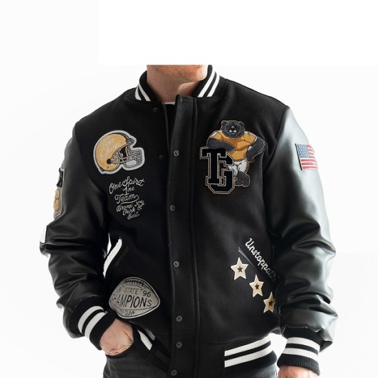 Mens Top Gun Bears Varsity Jacket