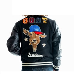 Mens Top Gun Varsity Jacket