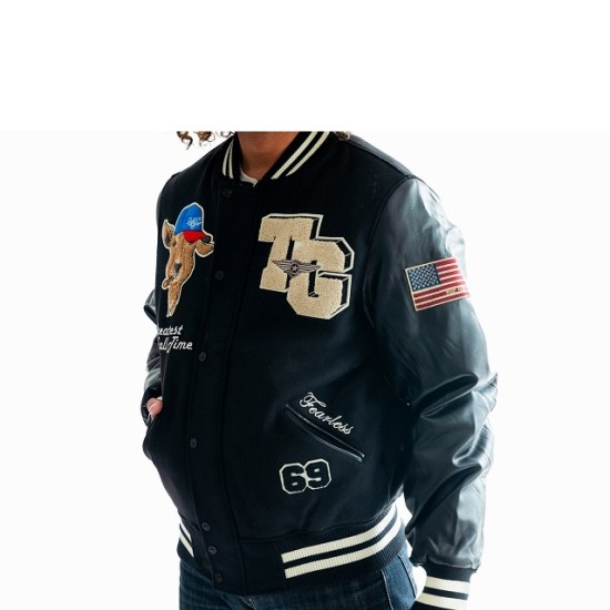 Mens Top Gun Varsity Jacket