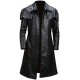 Mens Trench Coat A7 Fallout Vegas Veteran Ranger Real Black Sheep Leather Coat Mens Trench Coat A7 Fallout Vegas Veteran Ranger Real Black Sheep Leather Coat