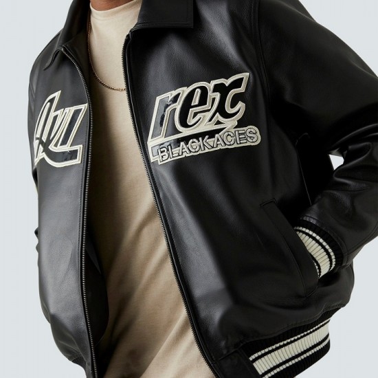 Mens Tuskegee Black Aces A2 Jacket Mens Tuskegee Black Aces A2 Jacket