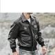 Men’s Air Force Pilot Style Black Bomber Leather Jacket Men’s Air Force Pilot Style Black Bomber Leather Jacket