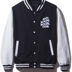 Men’s Anti Social Social Club Varsity Jacket