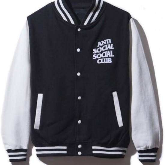 Men’s Anti Social Social Club Varsity Jacket Men’s Anti Social Social Club Varsity Jacket