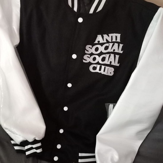 Men’s Anti Social Social Club Varsity Jacket Men’s Anti Social Social Club Varsity Jacket