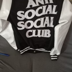 Men’s Anti Social Social Club Varsity Jacket