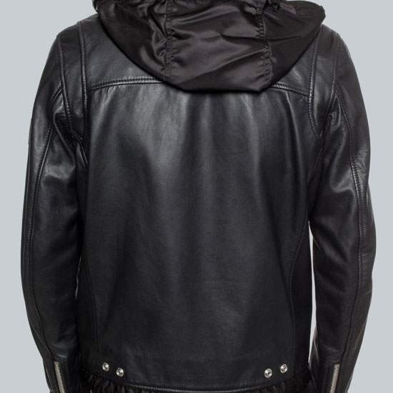 Men’s Black Biker Jacket