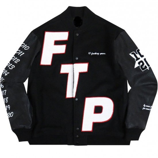 Men’s FTP 10 Year Varsity Jacket Men’s FTP 10 Year Varsity Jacket