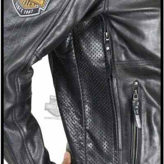 Men’s Harley Davidson 115 Anniversary Limited Edition Leather Jacket