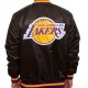 Men’s Los Angeles Lakers Bomber Satin Jacket Men’s Los Angeles Lakers Bomber Satin Jacket