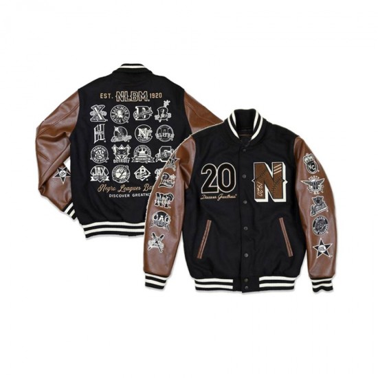 Men’s Negro League Baseball Varsity Jacket Men’s Negro League Baseball Varsity Jacket