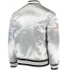 Men’s Raiders Las Vegas Silver Bomber Jacket Men’s Raiders Las Vegas Silver Bomber Jacket