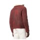 Men’s Shearling Burgundy Leather Jacket Men’s Shearling Burgundy Leather Jacket