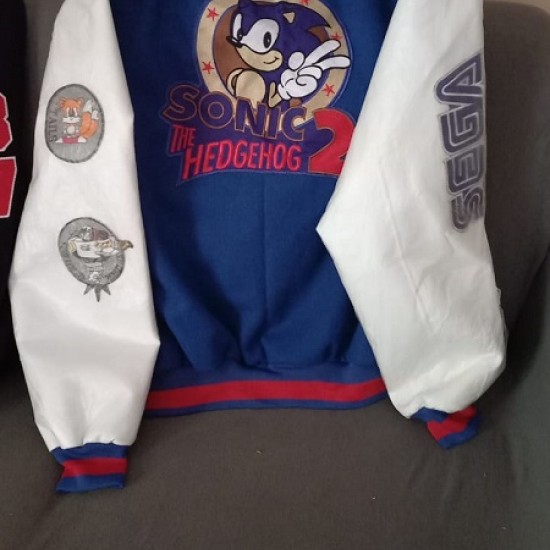 Men’s Sonic the Hedgehog Varsity Jacket
