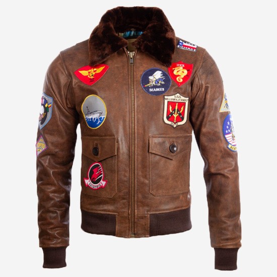 Men’s Vintage Pilot Flight Bomber Jacket Men’s Vintage Pilot Flight Bomber Jacket