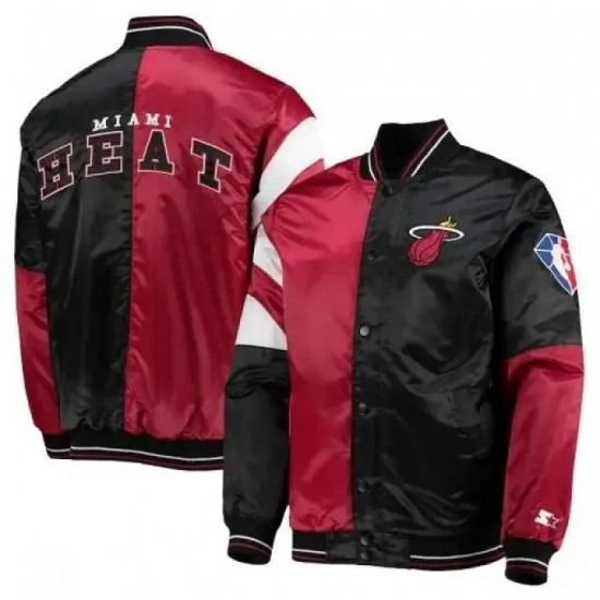 Miami Heat 75th Anniversary Leader Jacket Miami Heat 75th Anniversary Leader Jacket