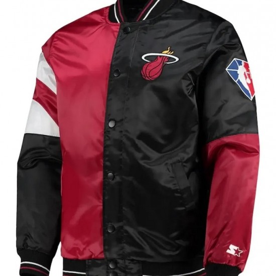 Miami Heat 75th Anniversary Leader Jacket Miami Heat 75th Anniversary Leader Jacket