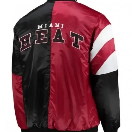 Miami Heat 75th Anniversary Leader Jacket Miami Heat 75th Anniversary Leader Jacket