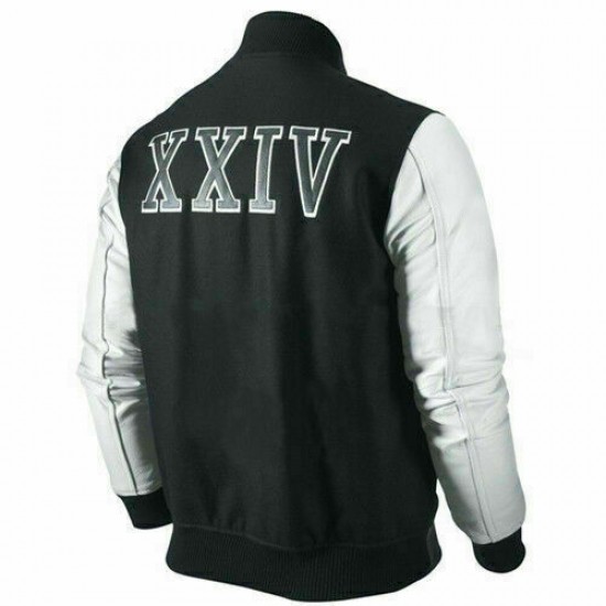 Michael B Jordan KOBE Destroyer XXIV Battle Leather Sleeves Jacket Michael B Jordan KOBE Destroyer XXIV Battle Leather Sleeves Jacket