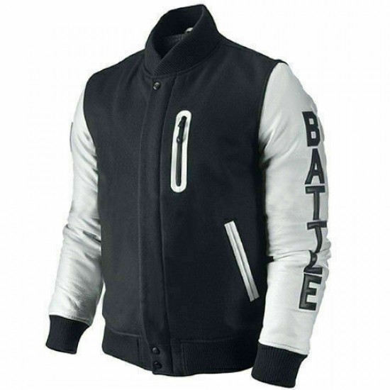 Michael B Jordan KOBE Destroyer XXIV Battle Leather Sleeves Jacket