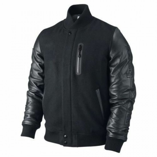 Michael B Jordan KOBE Destroyer XXIV Battle Leather Sleeves Jacket Michael B Jordan KOBE Destroyer XXIV Battle Leather Sleeves Jacket