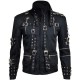 Michael Jackson Bad Leather Jacket Black Bad Jacket Michael Jackson Bad Leather Jacket Black Bad Jacket