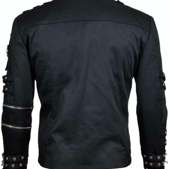 Michael Jackson Bad Leather Jacket Black Bad Jacket Michael Jackson Bad Leather Jacket Black Bad Jacket