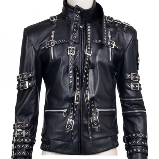 Michael Jackson Bad Leather Jacket Black Bad Jacket Michael Jackson Bad Leather Jacket Black Bad Jacket