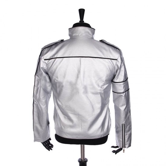 MJ Heal The World Silver Jacket Dangerous Tour MJ Heal The World Silver Jacket Dangerous Tour