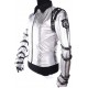 Michael Jackson King Of Pop Bad Concert Satin Jacket Michael Jackson King Of Pop Bad Concert Satin Jacket