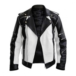 Michael Jackson’s Black & White Leather Jacket