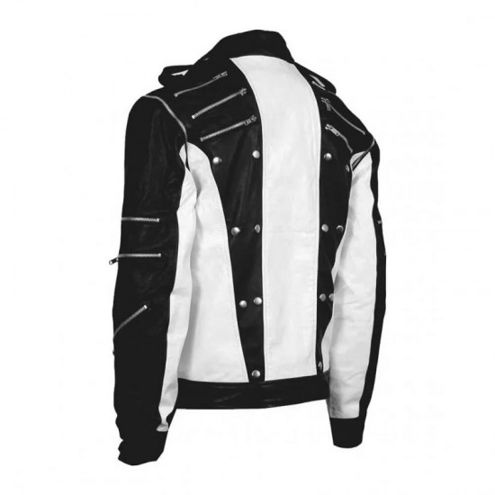 Michael Jackson’s Black & White Leather Jacket