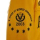 Michael Schumacher Yellow leather Ferrari jacket Michael Schumacher Yellow leather Ferrari jacket