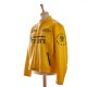Michael Schumacher Yellow leather Ferrari jacket Michael Schumacher Yellow leather Ferrari jacket