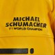 Michael Schumacher Yellow leather Ferrari jacket Michael Schumacher Yellow leather Ferrari jacket