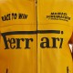 Michael Schumacher Yellow leather Ferrari jacket Michael Schumacher Yellow leather Ferrari jacket