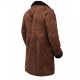 Mickey O'Neil Brad Pitt Snatch Brown Suede Shearling Coat Mickey O'Neil Brad Pitt Snatch Brown Suede Shearling Coat