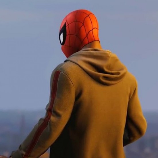 Miles Morales Spider Man Yellow Jacket Hoodie Miles Morales Spider Man Yellow Jacket Hoodie