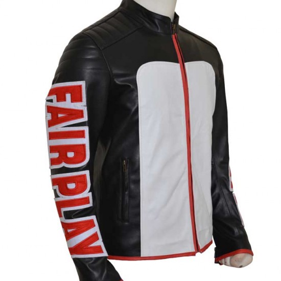 Mister Terrific Fair Play Game Leather Jacket Mister Terrific Fair Play Game Leather Jacket