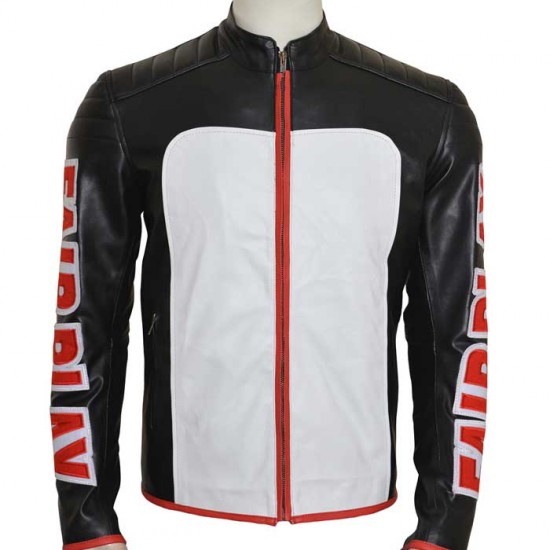 Mister Terrific Fair Play Game Leather Jacket Mister Terrific Fair Play Game Leather Jacket