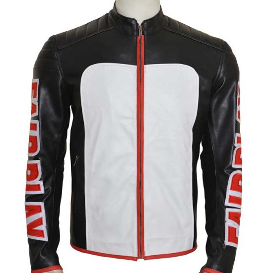 Mister Terrific Fair Play Game Leather Jacket              