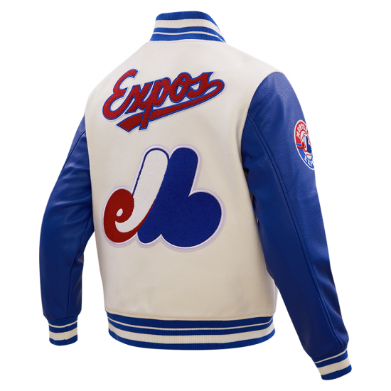 Montreal Expos Retro Classic Wool Varsity Jacket