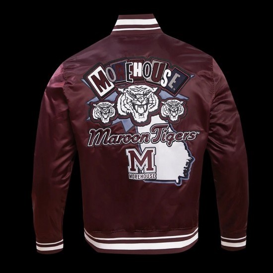 Morehouse College Homecoming Rib Jacket Morehouse College Homecoming Rib Jacket