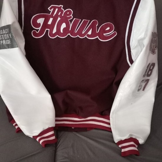 Morehouse College Maroon Letterman Jacket Morehouse College Maroon Letterman Jacket