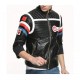 My Chemical Romance Gerard Way MCR Party Poison Black Leather Jacket My Chemical Romance Gerard Way MCR Party Poison Black Leather Jacket