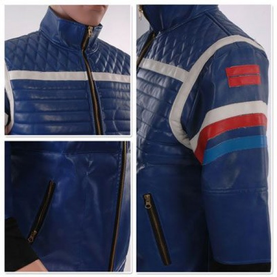 My Chemical Romance Gerard Way MCR Party Poison Leather Jacket My Chemical Romance Gerard Way MCR Party Poison Leather Jacket